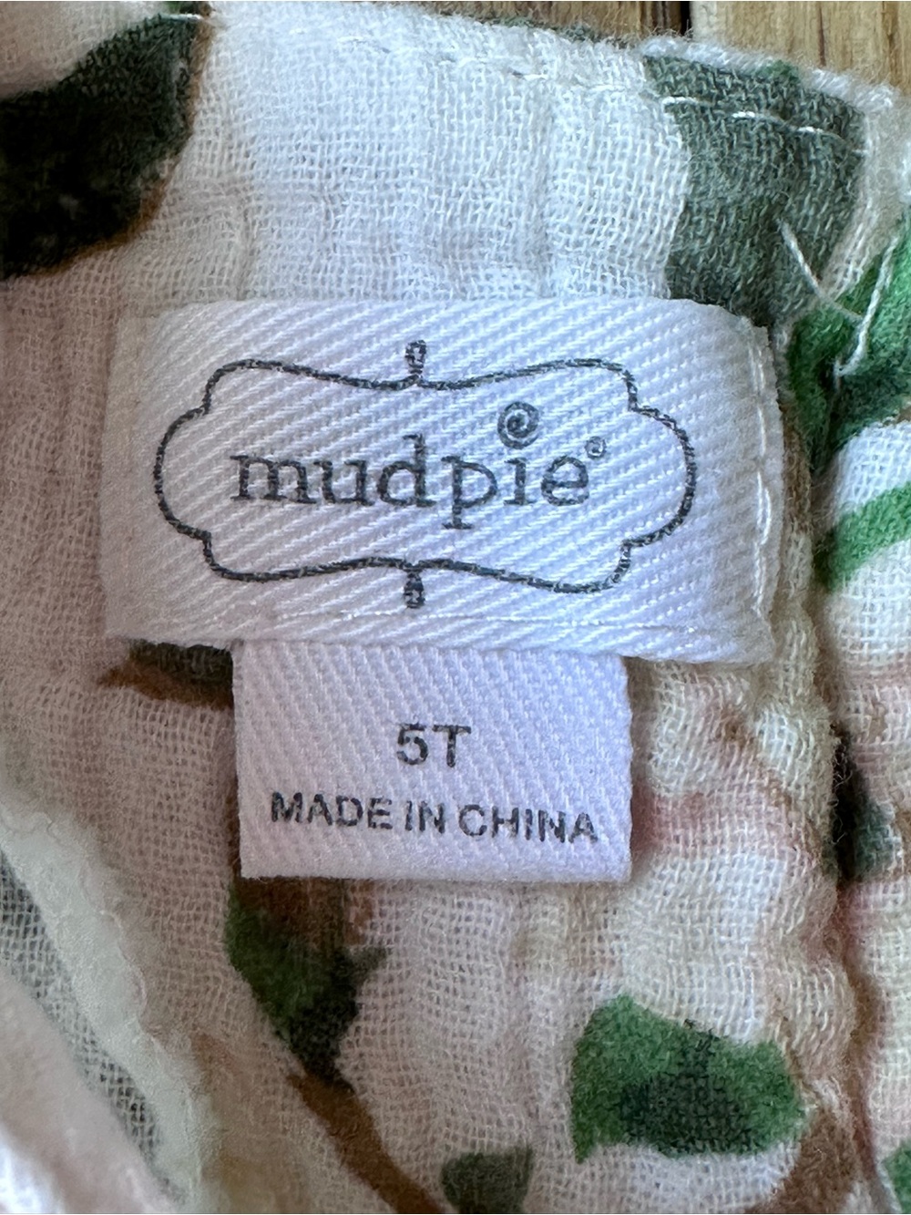 Mud Pie Magnolia Pom Pom Dress size 5T - Picture 3 of 10